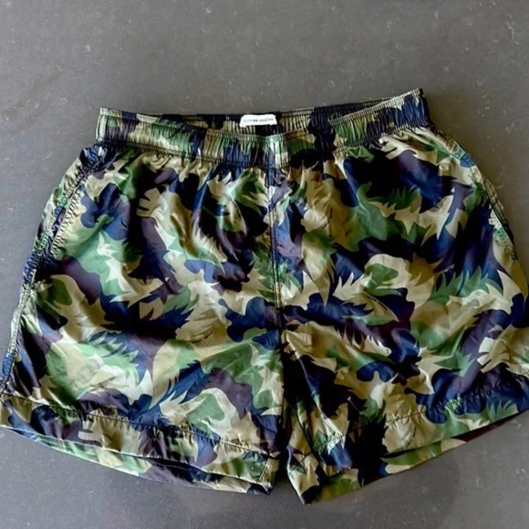 Tomas Maier Camo Swim Trunk - Size M